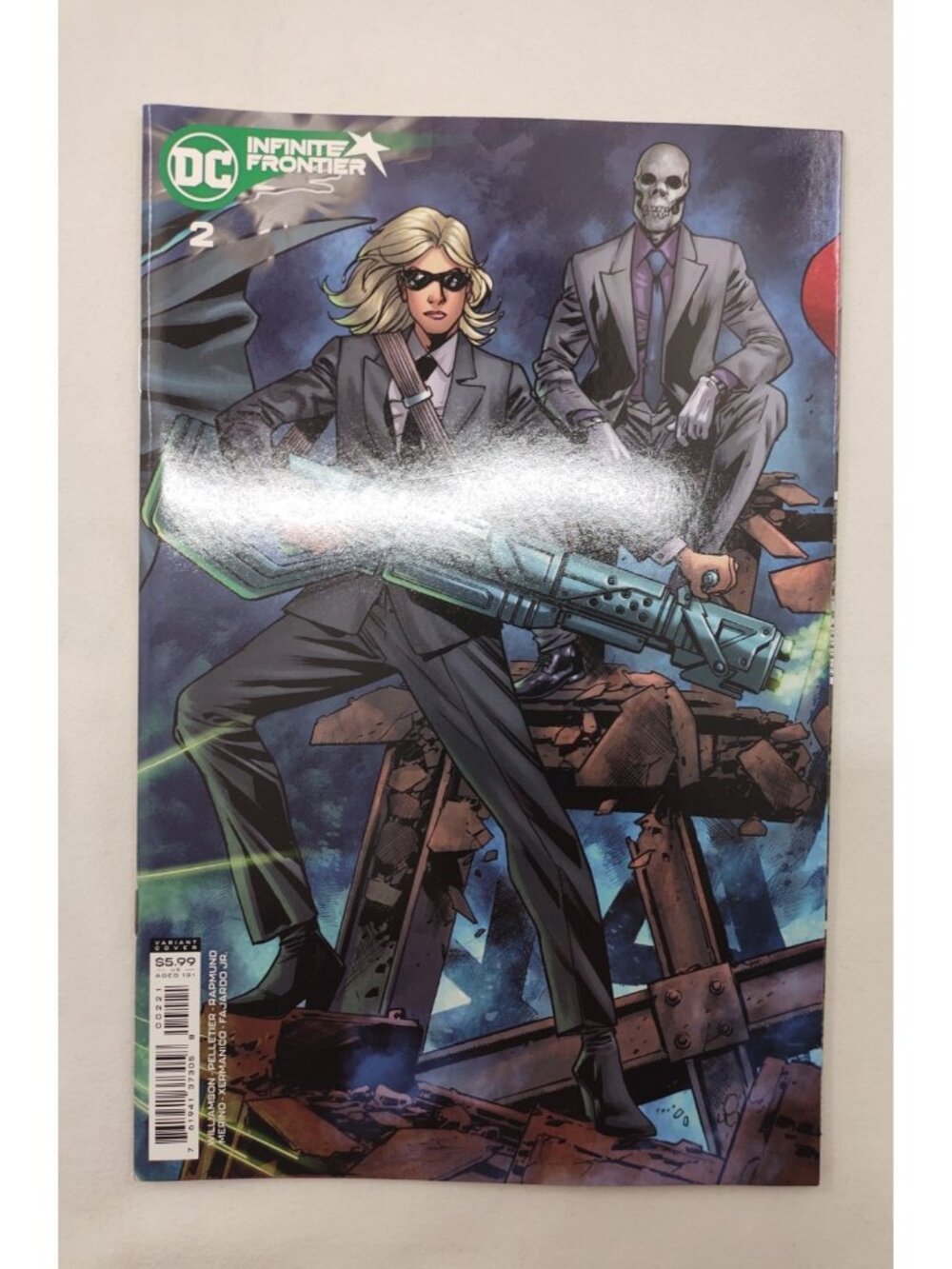 DC Infinite Frontier #2 Variant Cover 2021 DC Universe Relaunch Event Comic